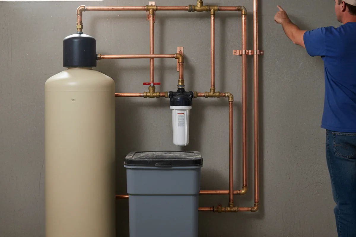 Whole-house water treatment system installed in Creola